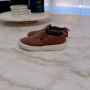 Carter's Brown Slip-On Kids Sneakers